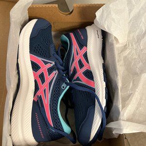 Size 6.5 - ASICS GEL-Contend 7 Midnight Blue/Hot Pink - NWT